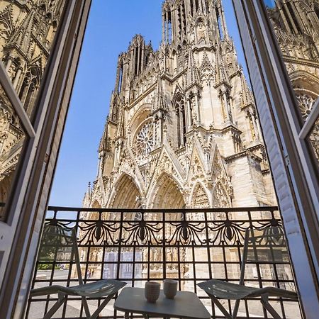 Apartmán Au Pied De La Cathedrale #Vuemagique Remeš Exteriér fotografie